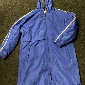 Swim parka, hooded, fleece lined